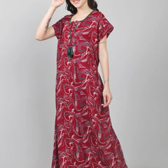 Be You Printed Maxi Nightdress
