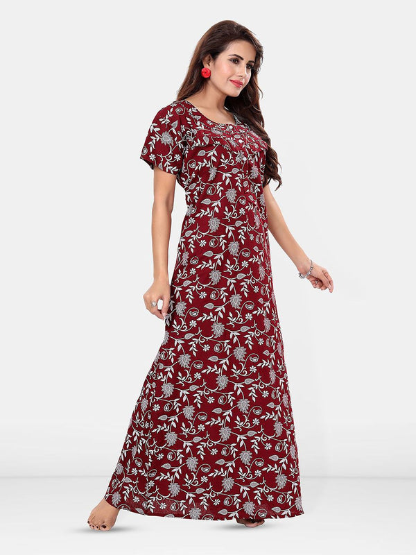 Be You Printed Maxi Nightdress