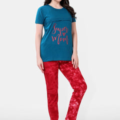 Be You Women Tie and Dye Night suit