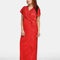 Be You Women 2 pieces Maxi Wrap Nightdress