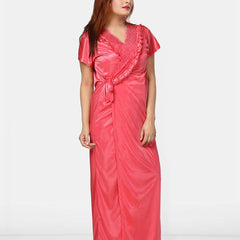 Be You Women 2 pieces Maxi Wrap Nightdress