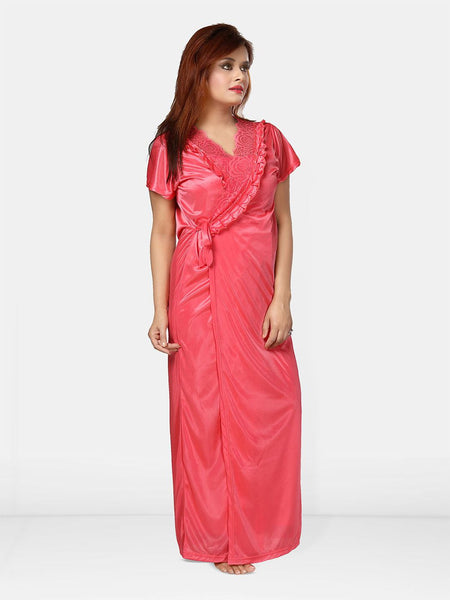 Be You Women 2 pieces Maxi Wrap Nightdress