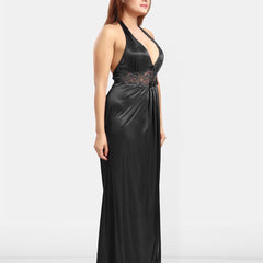 Be You Halter Neck Maxi Sweat Nightdress