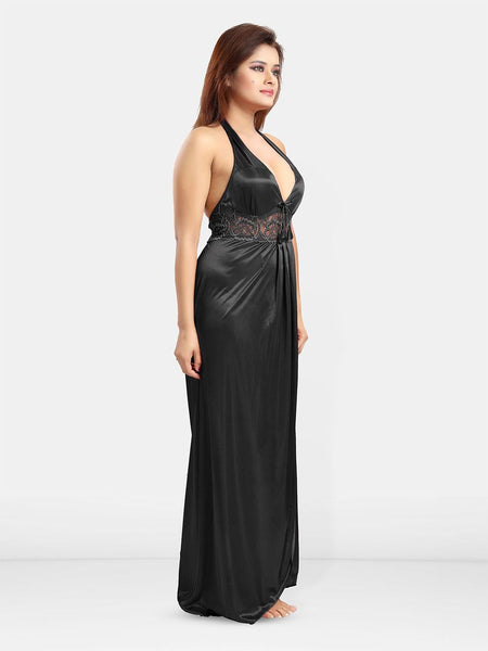 Be You Halter Neck Maxi Sweat Nightdress