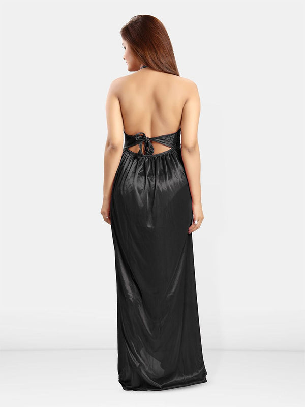 Be You Halter Neck Maxi Sweat Nightdress