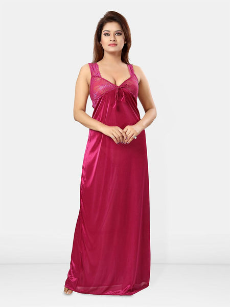 Be You Satin Maxi Sweat Nightdress