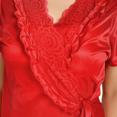 Be You Women 2 pieces Maxi Wrap Nightdress
