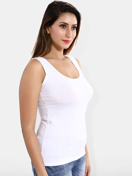Be You Women Pack Of 2 Cotton Non-Padded Camisoles