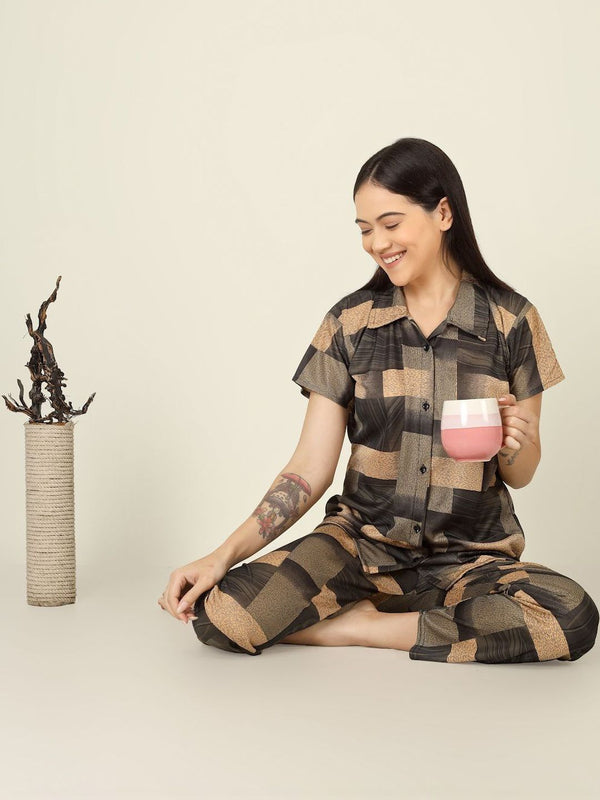 Be You Women Printed Night suit