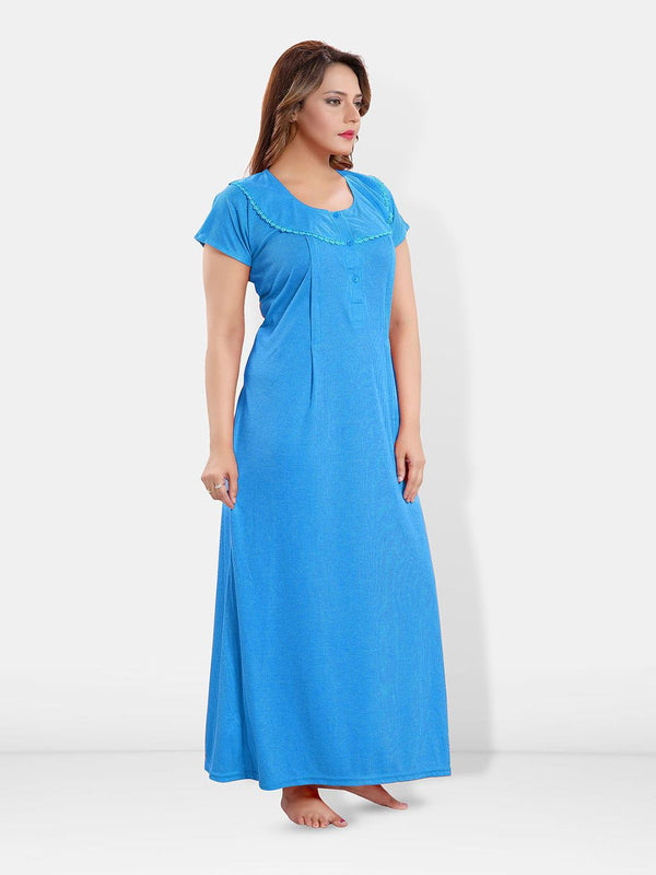 Be You Striped Maxi Nightdress