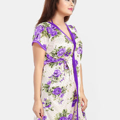 Be You Women Printed Nightdress