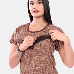 Be You Printed Maxi Nightdress