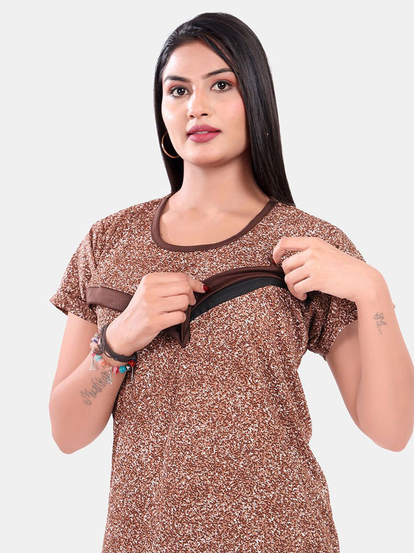 Be You Printed Maxi Nightdress