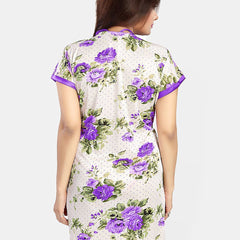 Be You Women Printed Nightdress