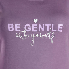Be You Women Printed T-shirt & Shorts Night suit