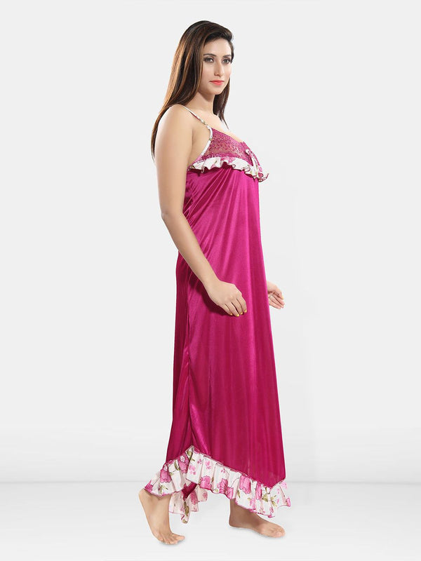 Be You Satin Maxi Nightdress