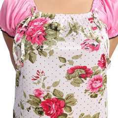 Be You Women Printed Maxi Nightdress
