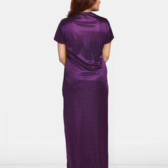 Be You Satin Maxi Nightdress With Robe