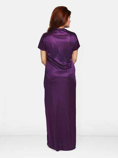 Be You Satin Maxi Nightdress With Robe