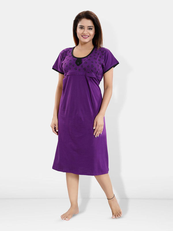 Be You Printed Nightdress Pack Of 2
