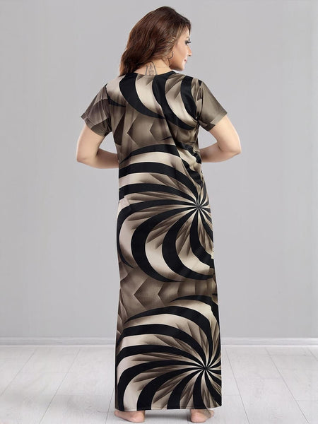 Be You Spiral Print Maternity Nightdress