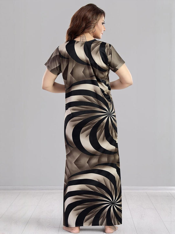 Be You Spiral Print Maternity Nightdress