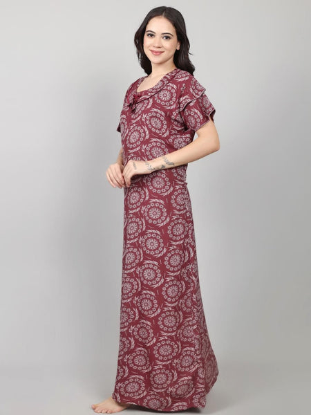 Be You Printed Maxi Nightdress