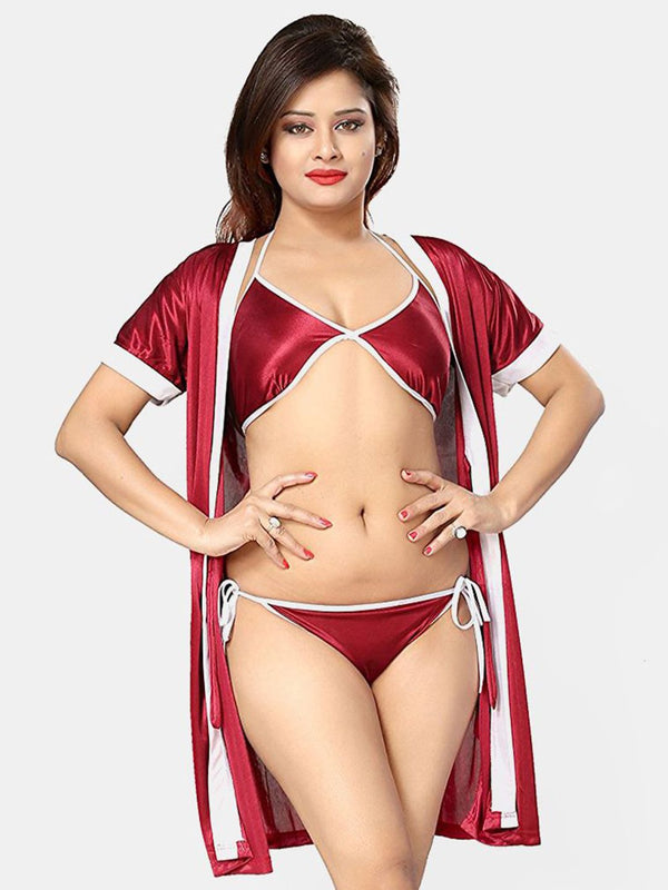 Be You Set of 4 Shoulder Straps Everyday Nightdress