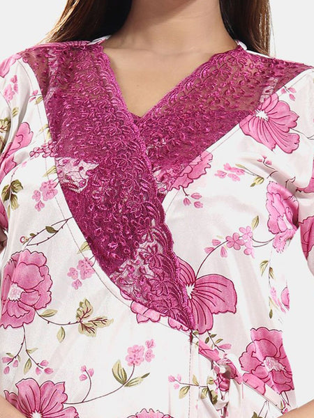 Be You Floral Printed Maxi Nightdress