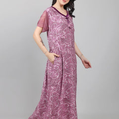 Be You Printed Maxi Nightdress