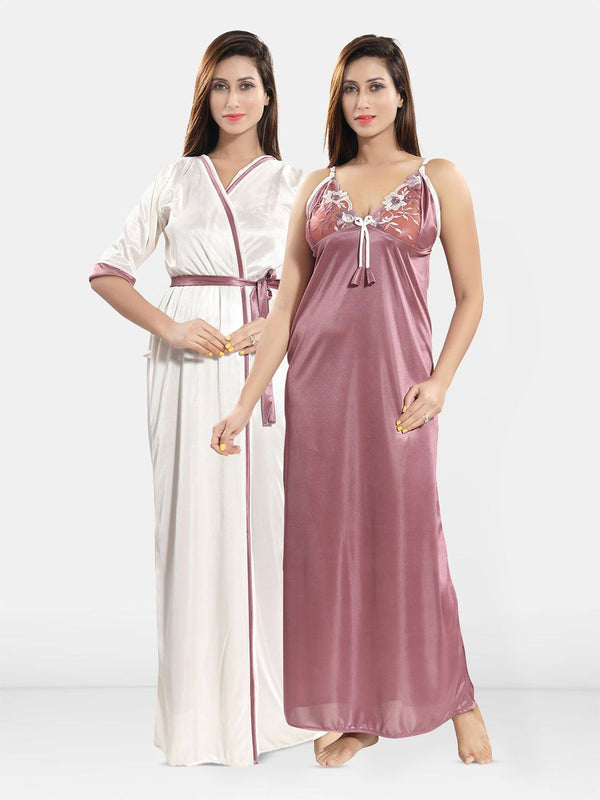 Be You Set of 2 Maxi Wrap Nightdress