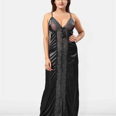 Be You Satin Maxi Sweat Nightdress