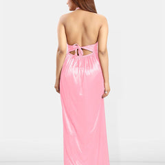 Be You Halter Neck Maxi Sweat Nightdress