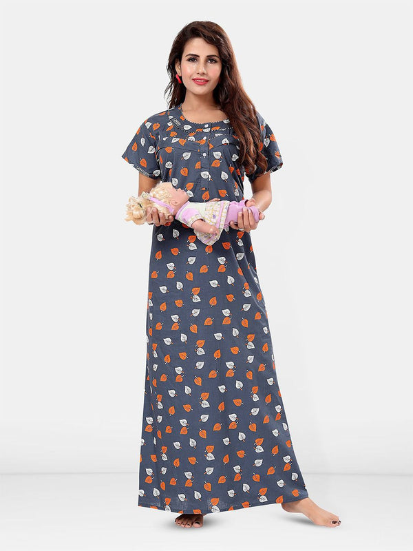 Be You Printed Maxi Nightdress