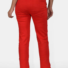 Be You Women Regular Fit Mid Rise Cotton Track Pants