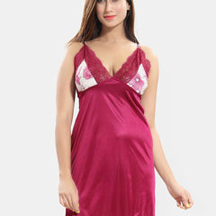 Be You Printed V-Neck Wrap Nightdress