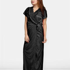 Be You Satin Maxi Nightdress with Robe