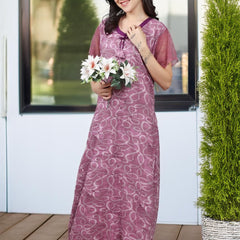Be You Printed Maxi Nightdress