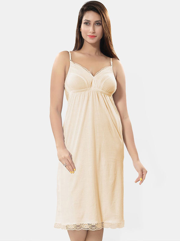 Be You Cotton Knee Length Nightdress