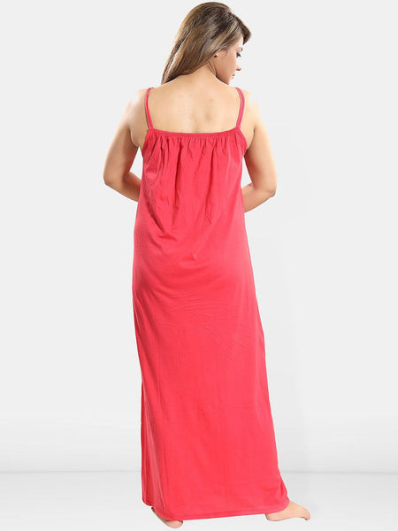 Be You Lace Cotton Maxi Nightdress