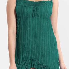 Be You Women Net Baby Doll with High-Low