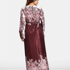 Be You Women Maxi Nightdress with Robe