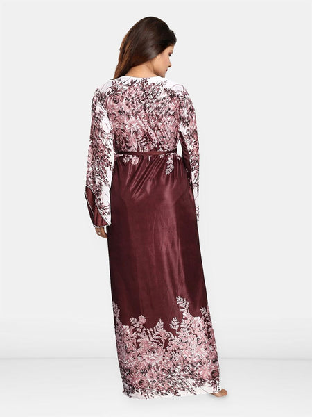 Be You Women Maxi Nightdress with Robe