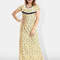 Be You Printed Maternity Maxi Nightdress