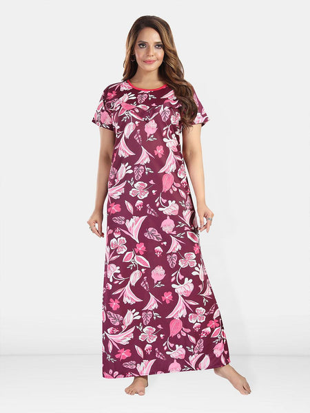 Be You Printed Maxi Nightdress