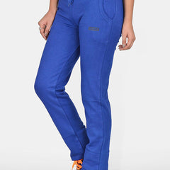 Be You Women Regular Fit Mid Rise Cotton Track Pants