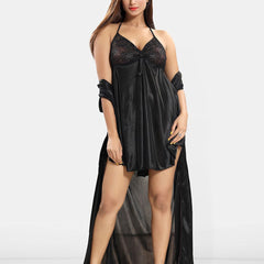 Be You Women Maxi Wrap Nightdress