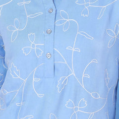 Be You Embroidered Top With Trousers Co-Ords