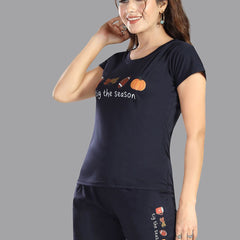 Be You Women Typography Printed Night suit