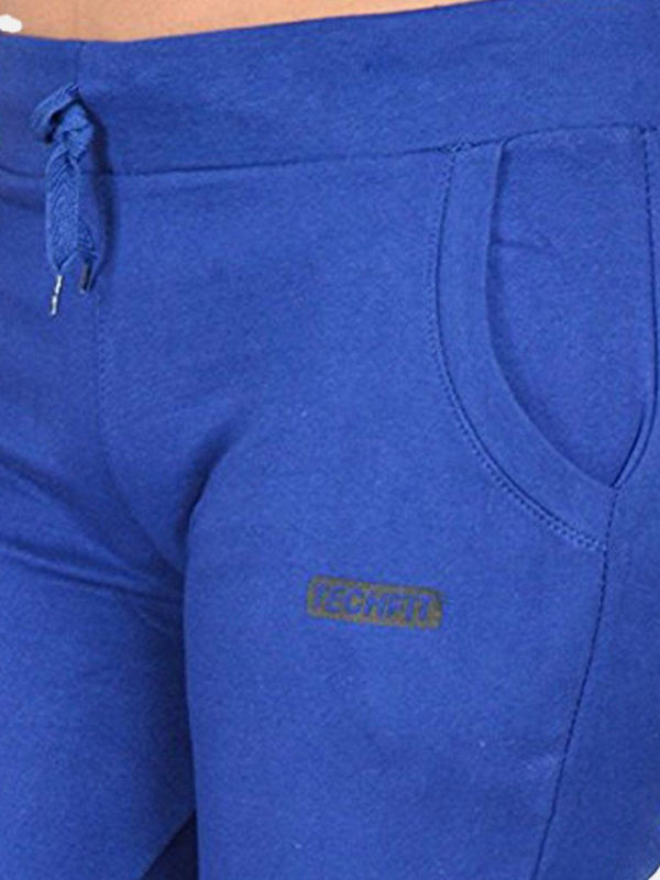 Be You Women Regular Fit Mid Rise Cotton Track Pants